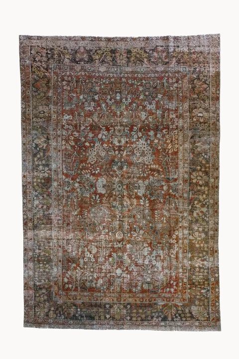 District Loom Antique Persian Mahal Area rug-Paiota