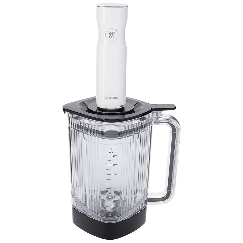 ZWILLING Enfinigy 48-oz Power Blender Jar with Cross Blade and Vacuum Lid - White