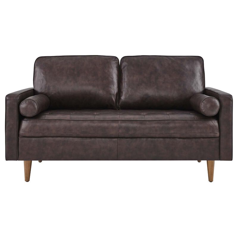 Valour Leather Loveseat