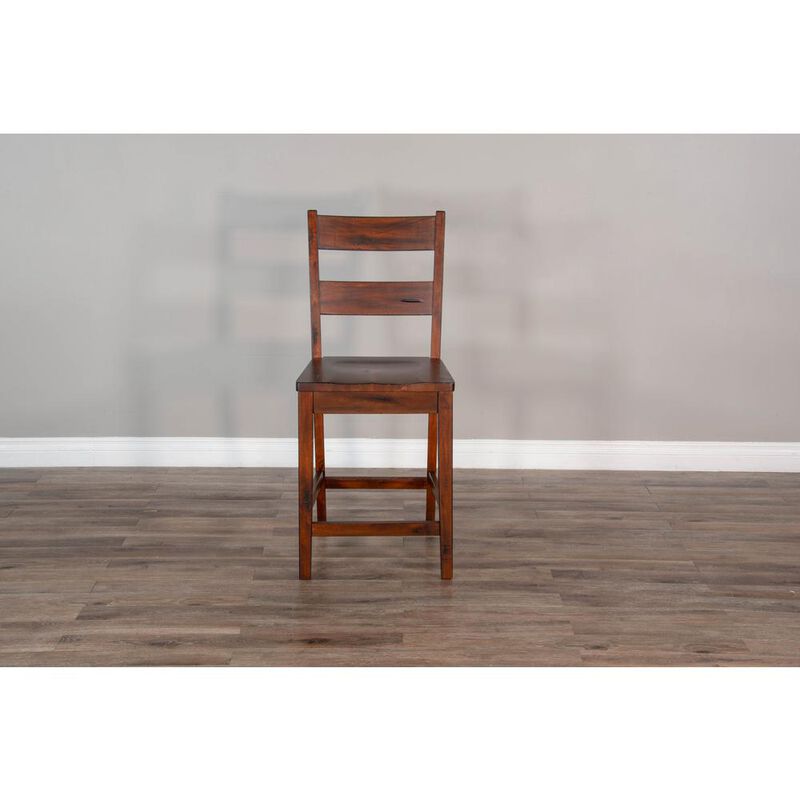 Sunny Designs Wood Ladderback Barstool