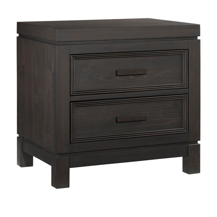 Soho Baby Manchester Nightstand  Black Iron