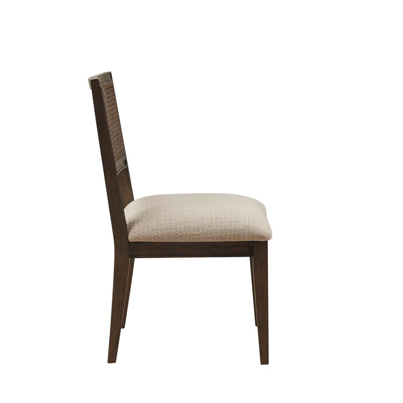 Gracie Mills Mccarthy Set of 2 Modern Armless Dining Chairs