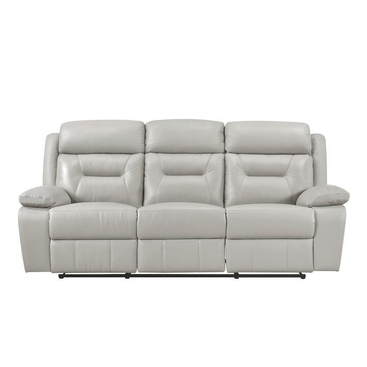 Lexicon Laconia Leather Double Reclining Sofa