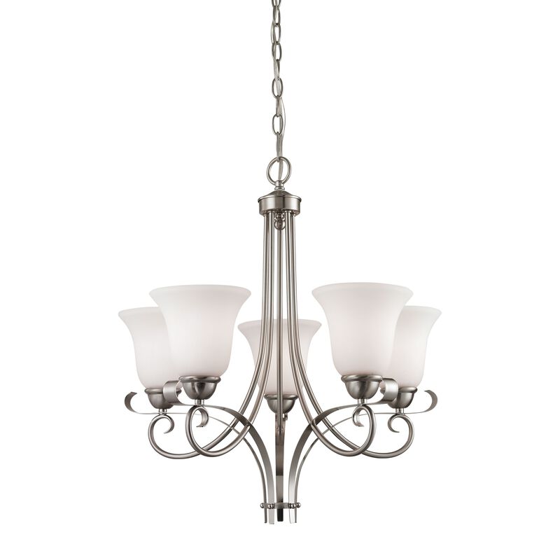 Brighton 22" 5-Lt Chandelier