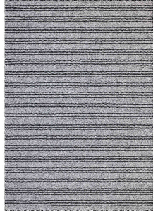 Charlie Dove/Charcoal 2'6" x 7'6" Runner Rug by Magnolia Home by Joanna Gaines x Loloi