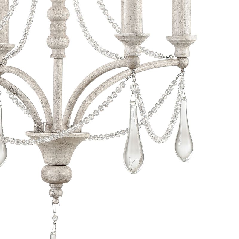 French Parlor 16'' Wide 4-Light Chandelier