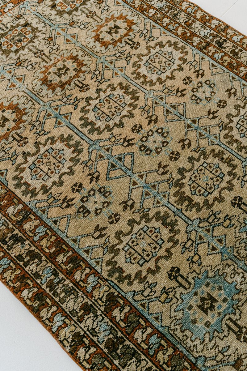 District Loom Vintage Bakhtiari scatter rug-Tannon