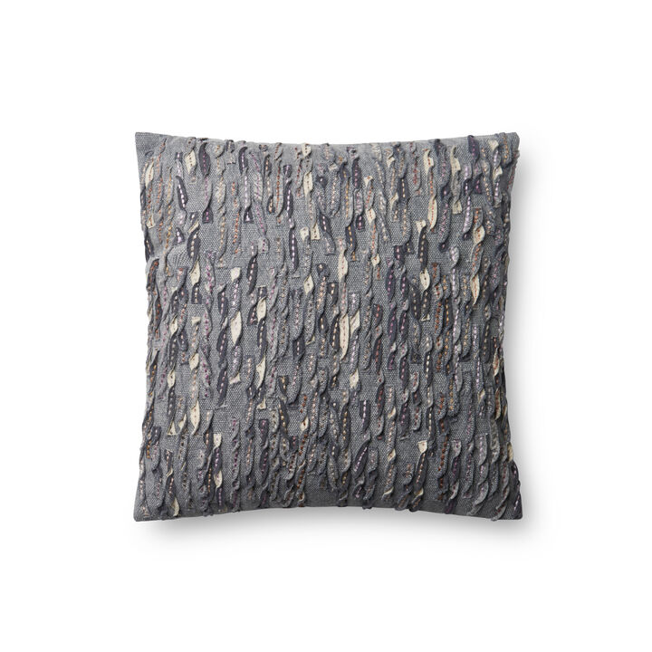 P0605 Grey 18"x18" Poly Pillow