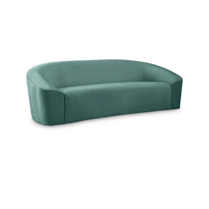 Meridian Furniture Riley Mint Velvet Sofa