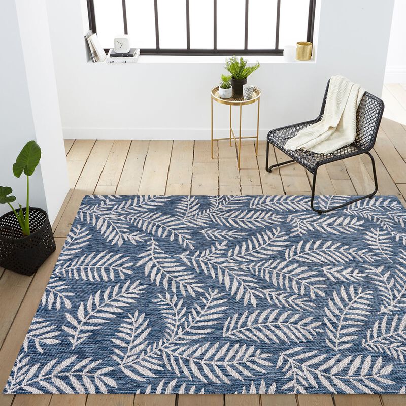 Nevis Palm Frond Indoor/Outdoor Area Rug