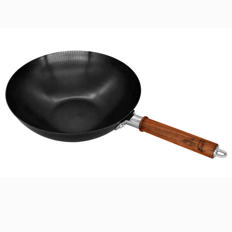 ZWILLING Dragon 12-inch Carbon Steel Wok with Lid