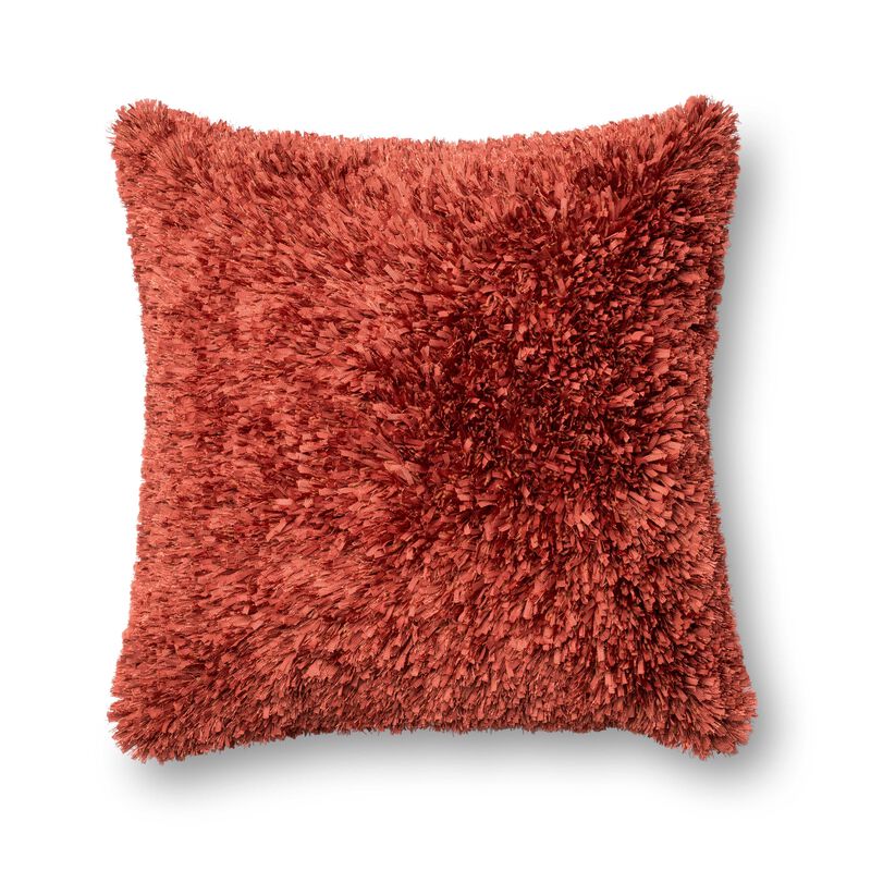 P0045 Rust 22"x22" Poly Pillow