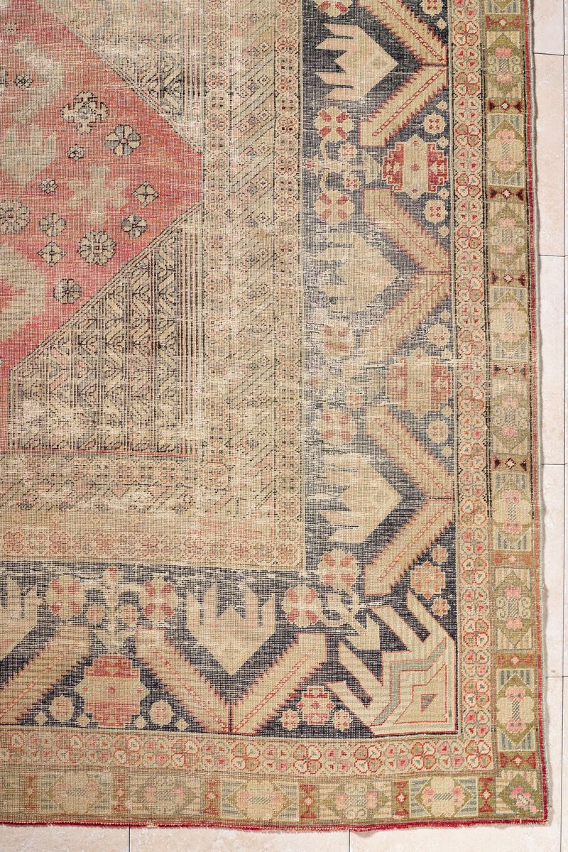 District Loom Vintage Persian Quashquai Area Rug- Windsor