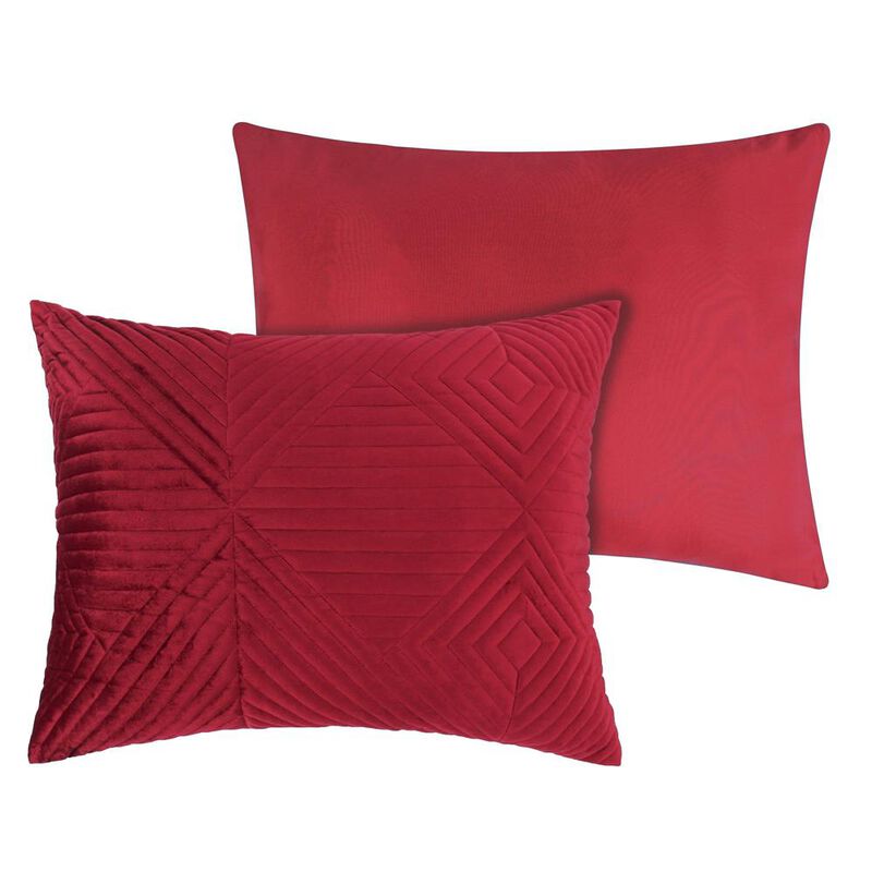 Greenland Home Fashion Riviera Velvet Ultra Comfortable Pillow Sham