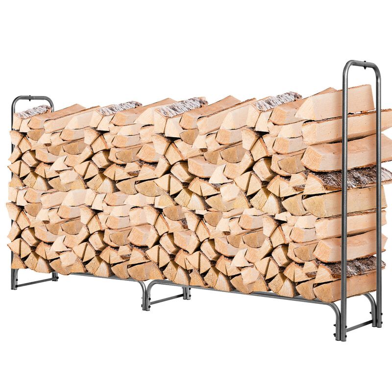 Outdoor Firewood Storage Log Rack for Garden