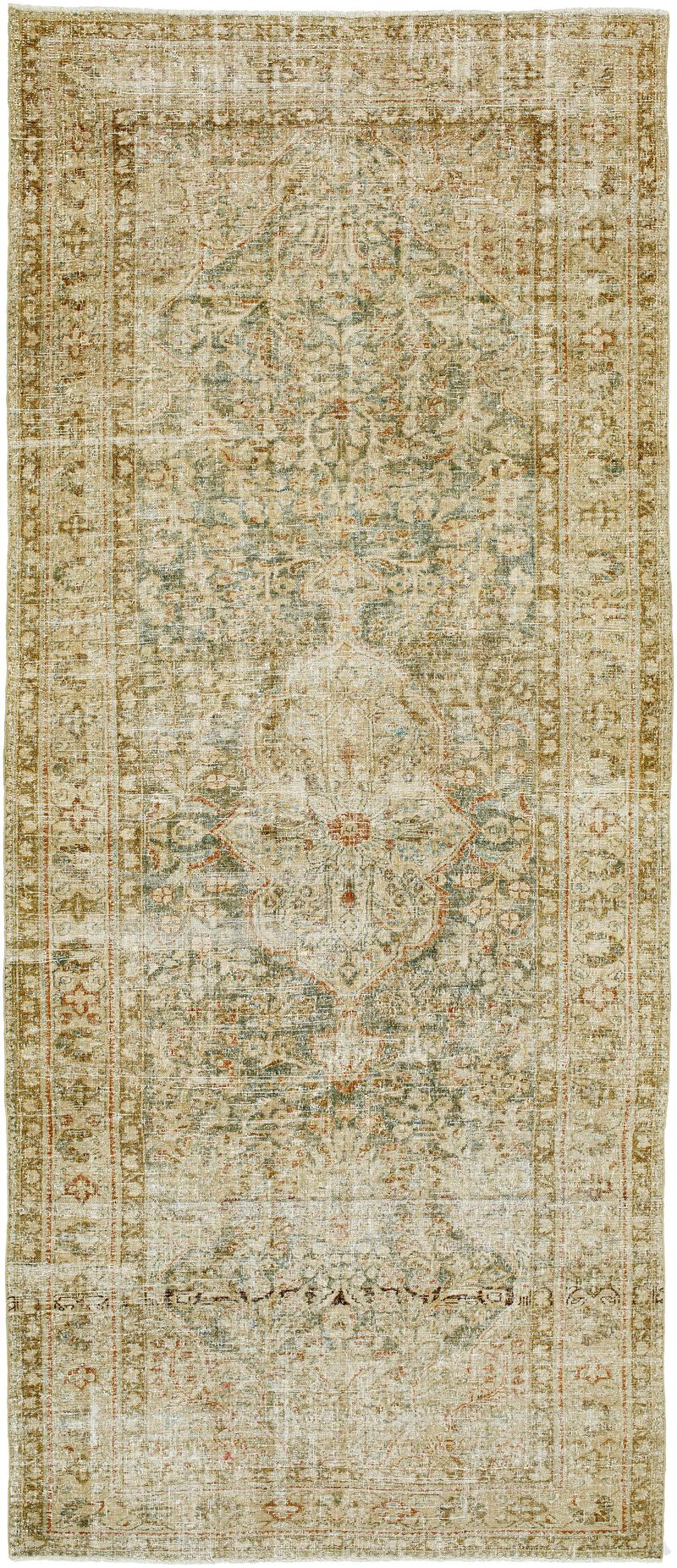 District Loom Vintage Persian Mahal gallery rug (wide runner)-Lennep