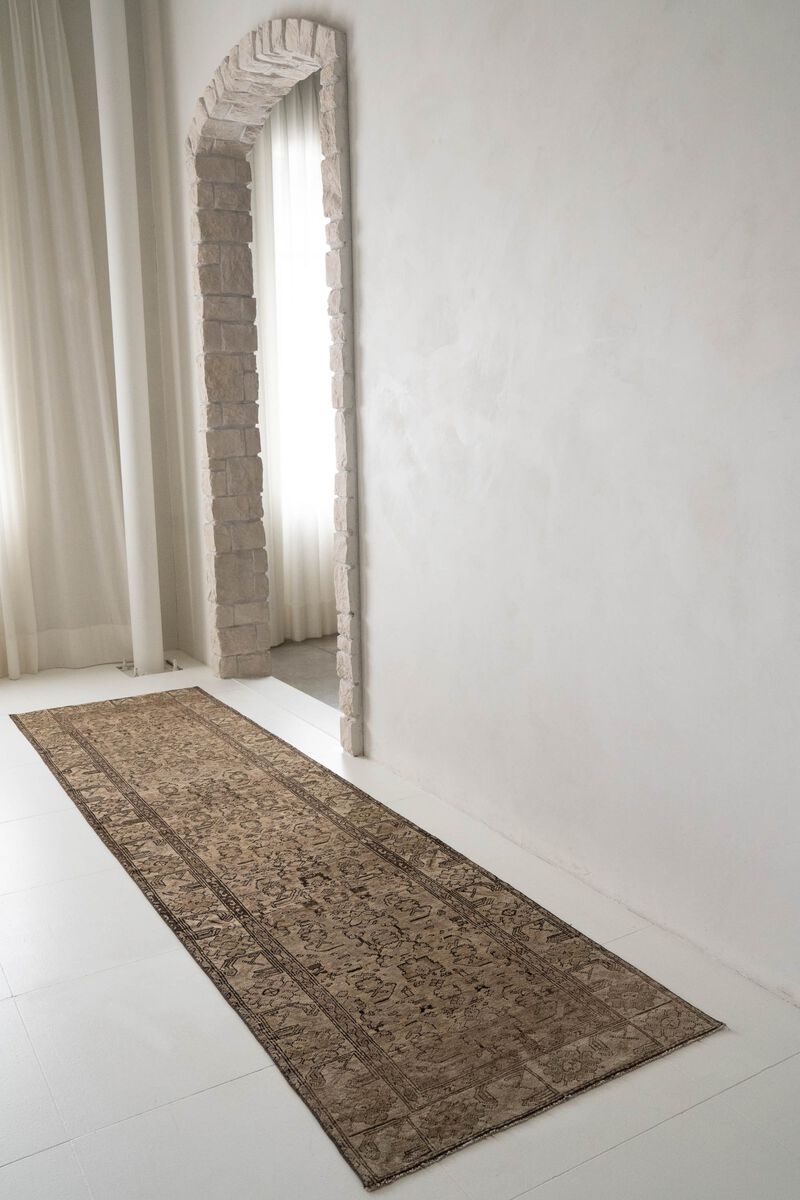 District Loom Vintage Qarabagh Runner Rug-Troy