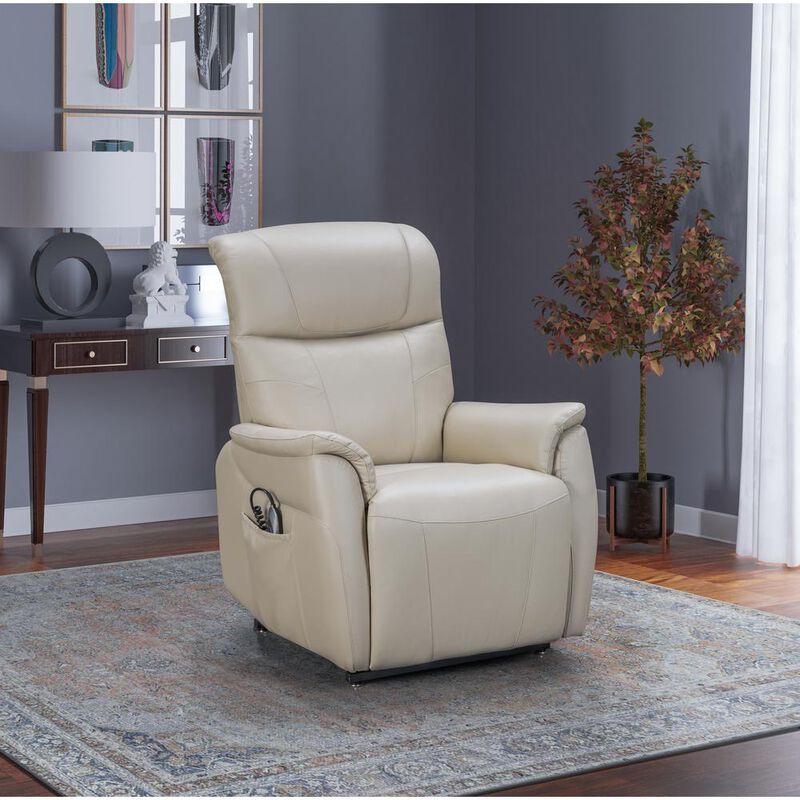 Barcalounger 23PHL-3085 Leighton Power Lift Recliner, Cream