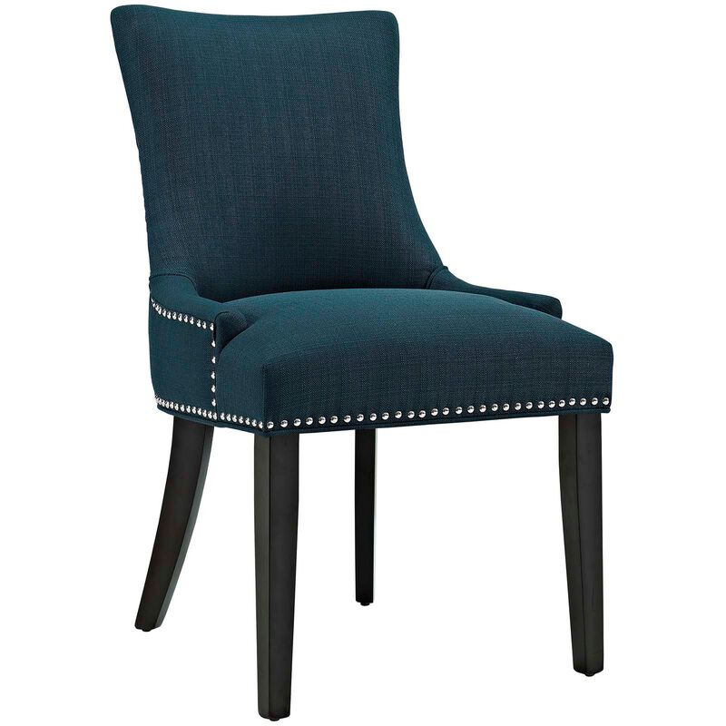 Marquis Dining Chair Fabric Set of 4-Benzara