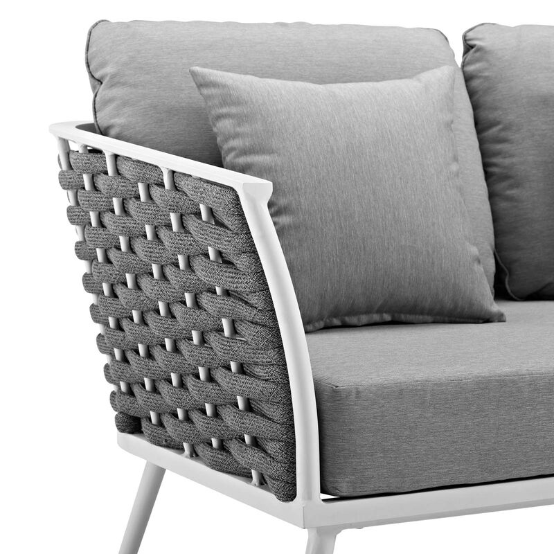 Modway - Stance Outdoor Patio Aluminum Loveseat