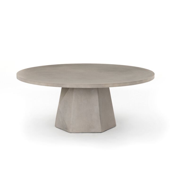 Bowman Outdoor Coffee Table - Grey Concrete
