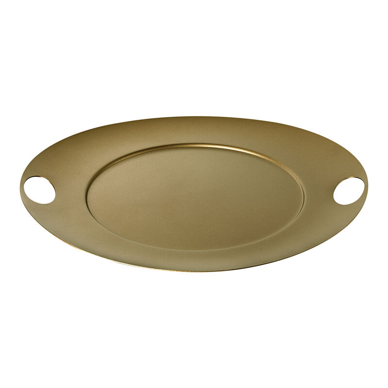 Atmosfera Saturno Medium Tray in Materic Gold