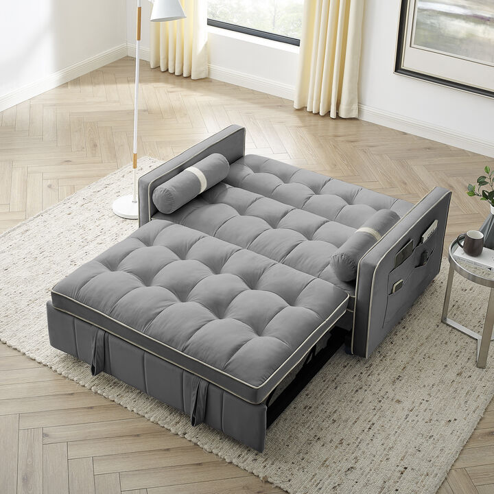 Merax Pull Out Sleeper Sofa Bed Futon