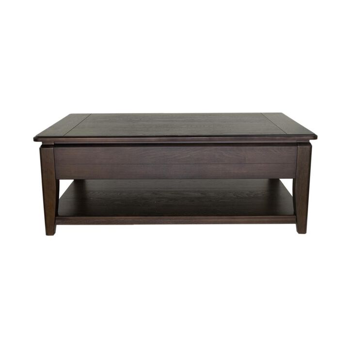 Bellamy Lane Cocktail Table W/ Lift Top & Casters