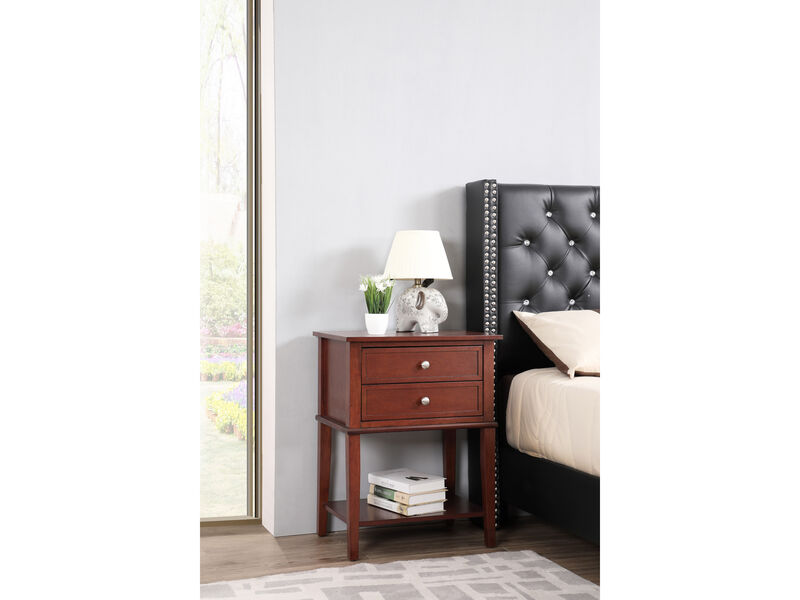 Newton 2-Drawer Nightstand (28 in. H x 16 in. W x 22 in. D)