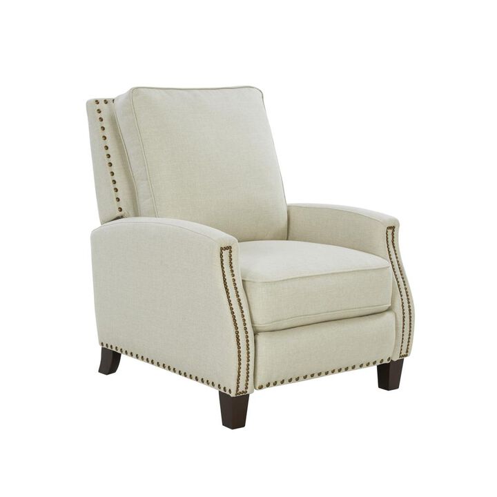 Barcalounger Melrose Recliner, Linen Cream / Fabric