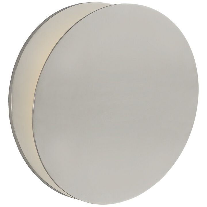 Gabriela Silver Round Wall Washer