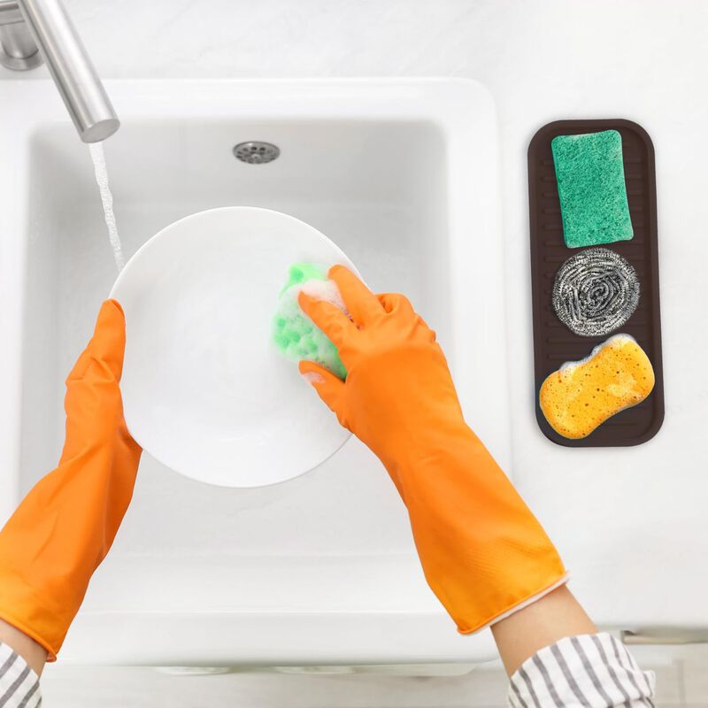 Silicone Sponge Holder for Kitchen Sink