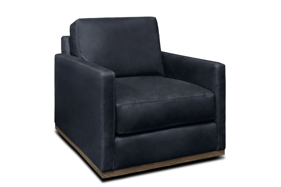 Monterrey Blue Swivel Chair