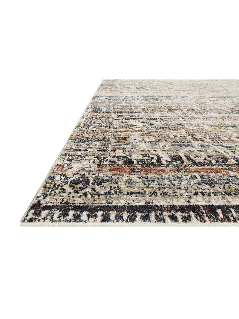 Theia THE03 Taupe/Multi 5' x 8' Rug