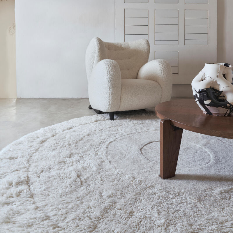 Woolable rug Arctic Circle - Sheep White