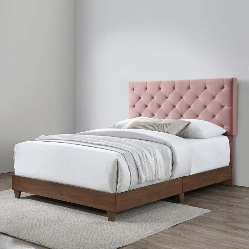 Modway - Rhiannon Diamond Tufted Upholstered Performance Velvet Queen Bed