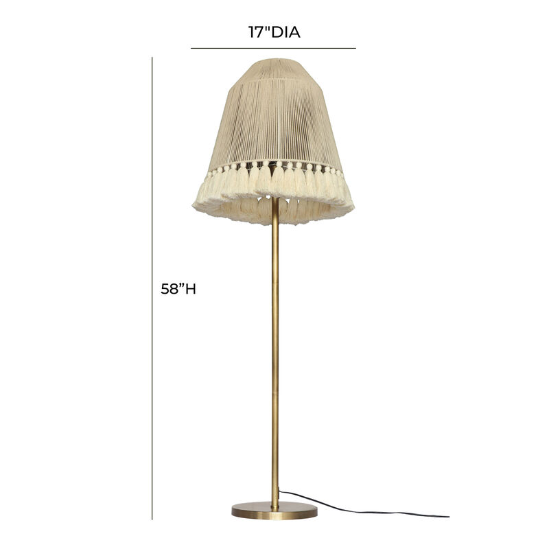 June White Floor Lamp