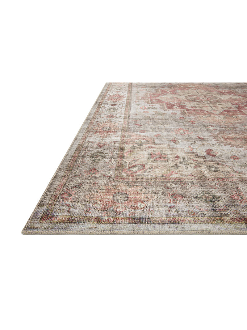 Heidi HEI02 Dove/Spice 5' x 7'6" Rug by Loloi II