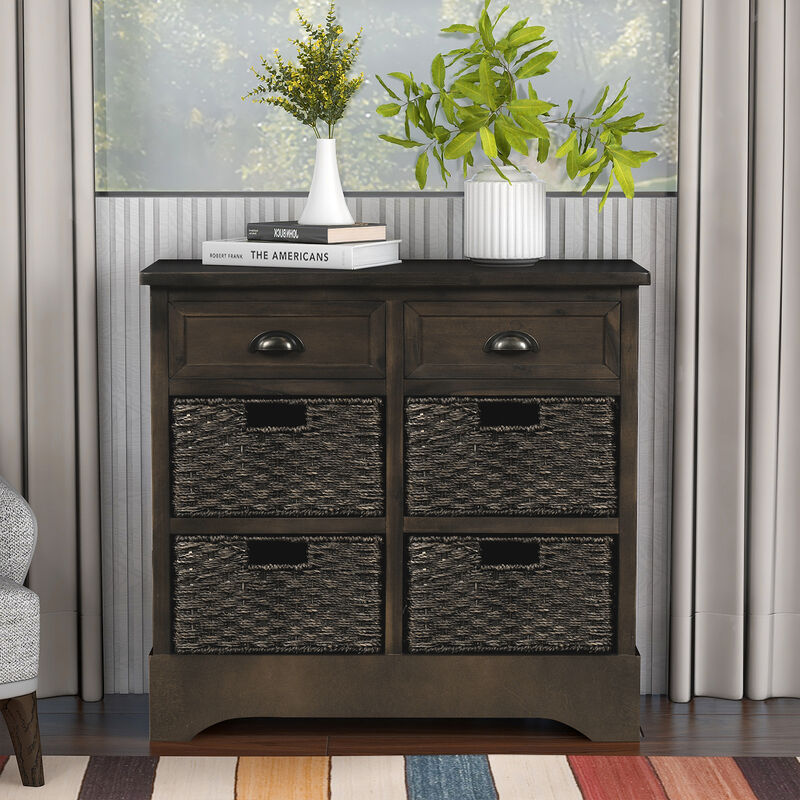 Merax Cabinet with Two Drawers