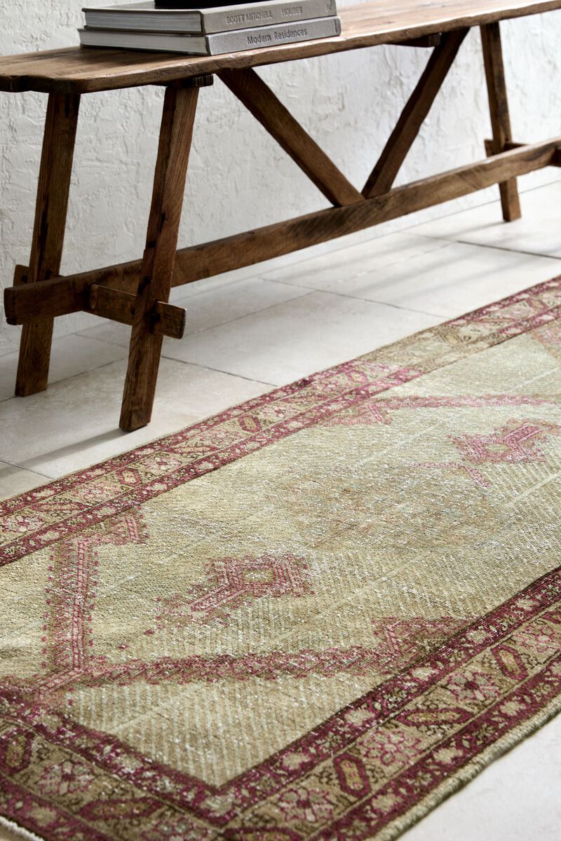 District Loom Vintage Turkish Runner Rug- Vano