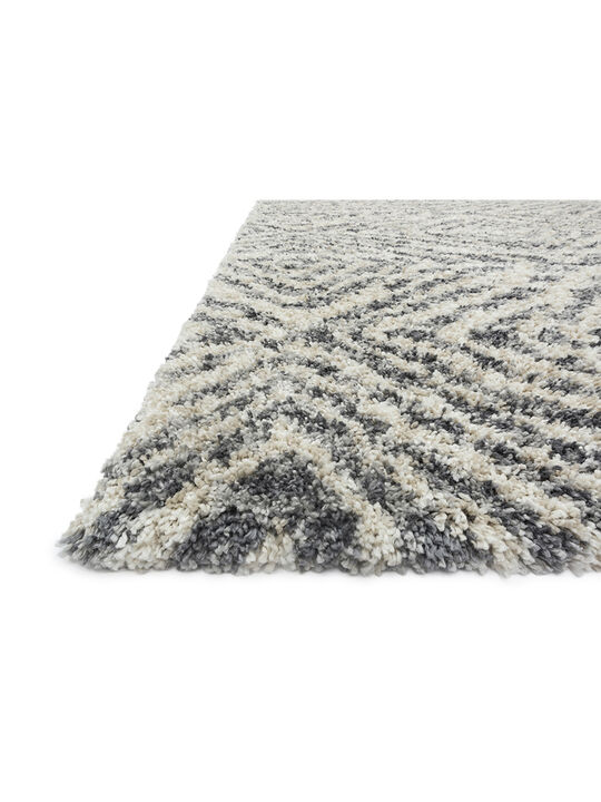 Quincy QC01 Graphite/Sand 8'10" x 12' Rug