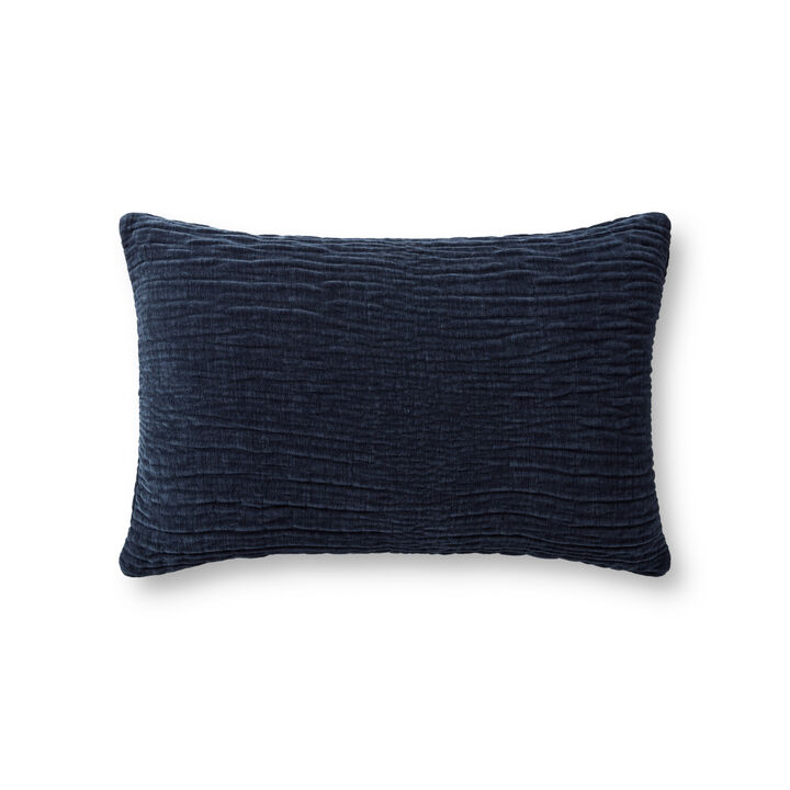 Navy 13''x21'' Down Pillow