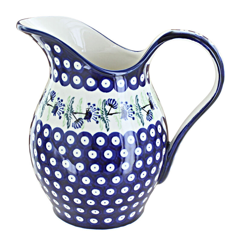 Blue Rose Polish Pottery Zara Pitcher