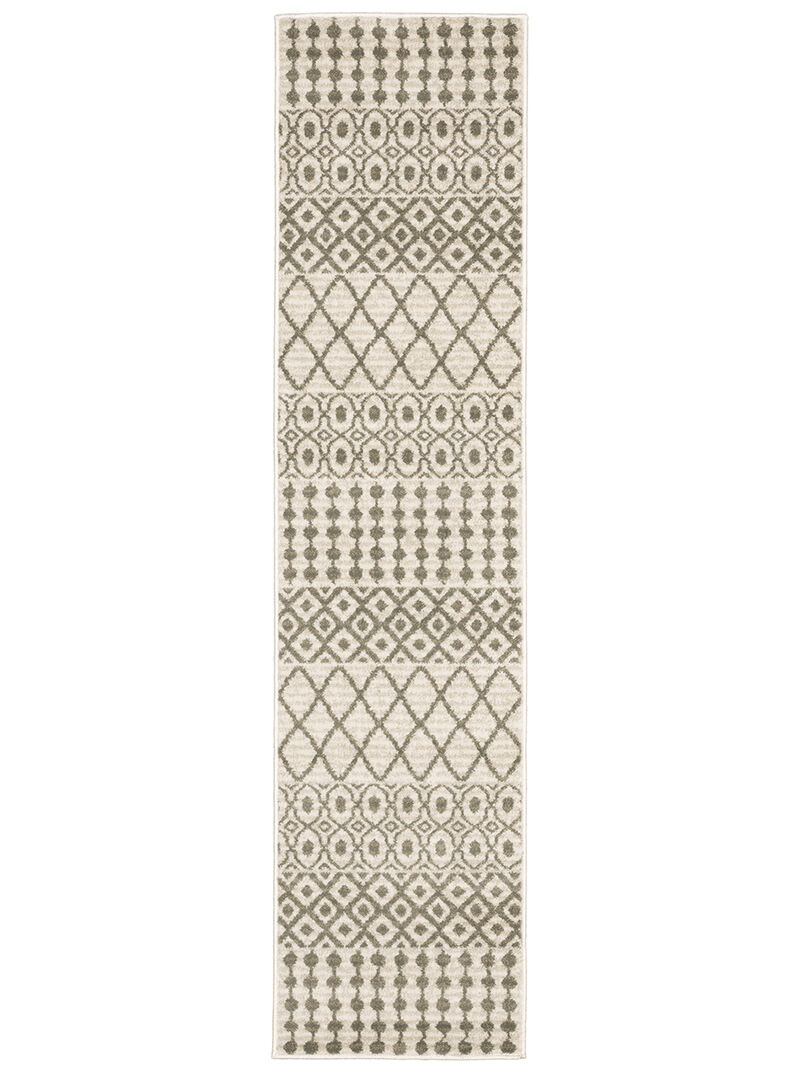 Georgia 1'10" x 7'6" Ivory Rug