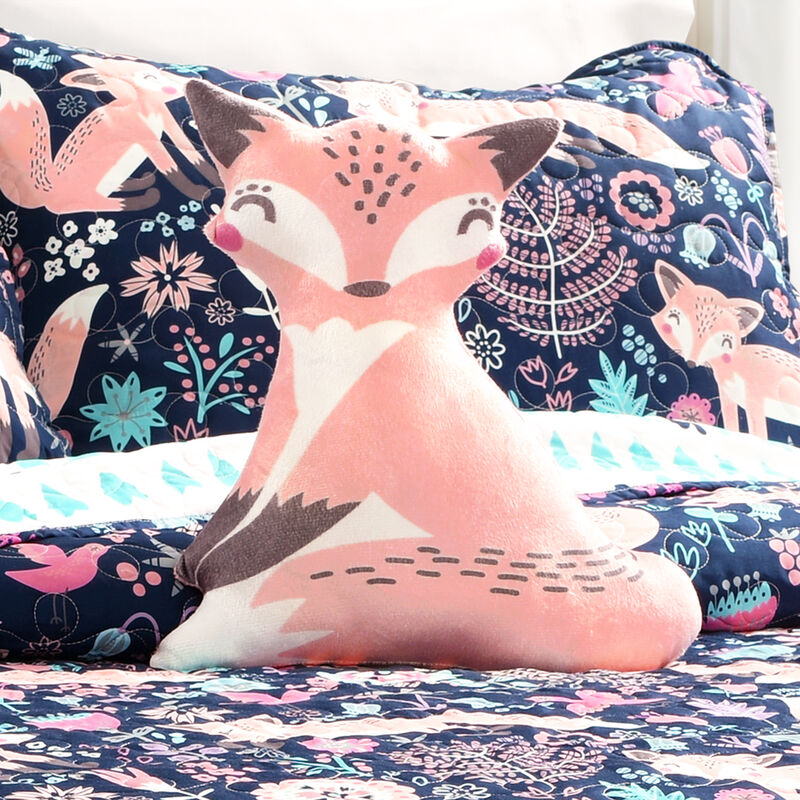 Pixie Fox Quilt 3Pc Set