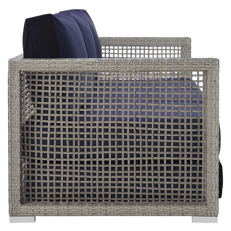 Modway - Aura Outdoor Patio Wicker Rattan Sofa