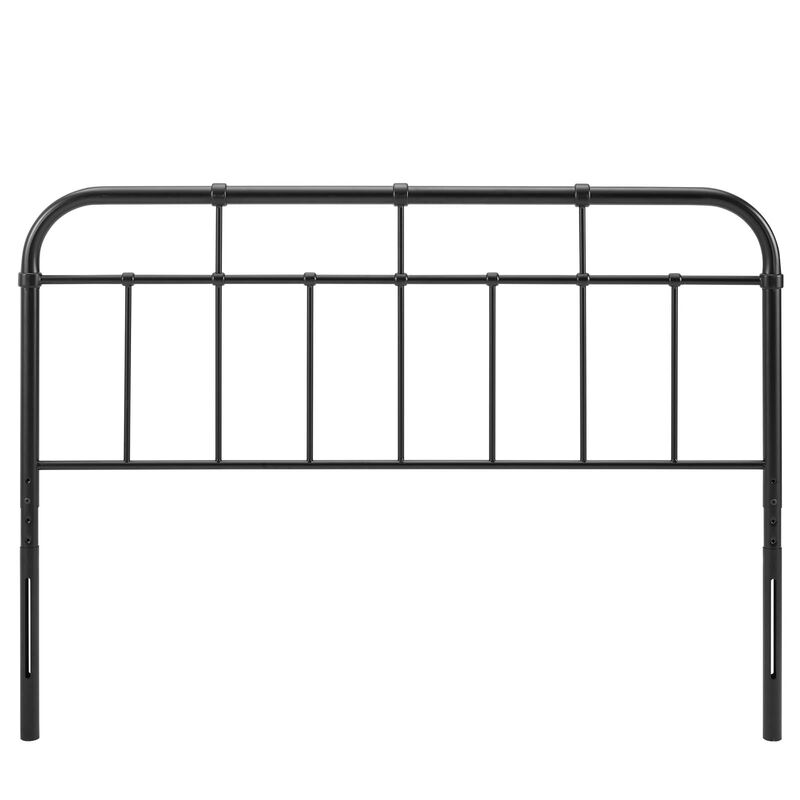 Modway - Alessia King Metal Headboard Black