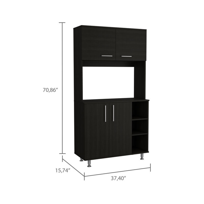 Bayshore 3-Shelf Pantry Cabinet Wengue