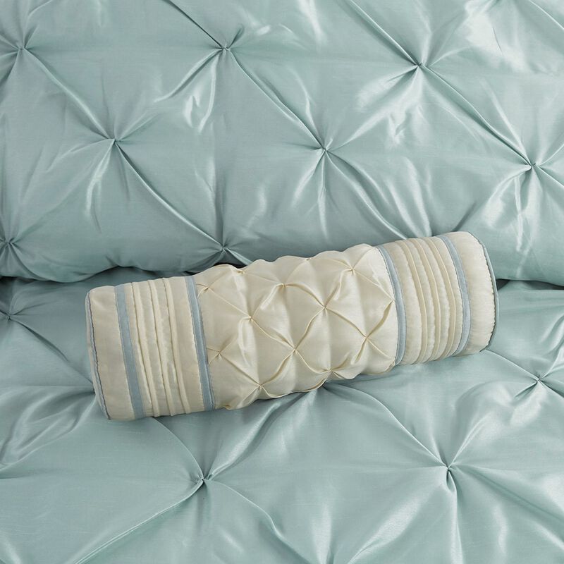Gracie Mills Shelby 7-Piece Padded Comforter Set
