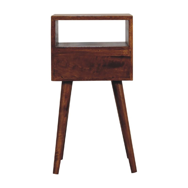 Eden Mini Solid Wood 1 Drawers  NightStand
